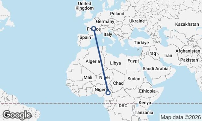 Air Freight Cameroon to Europe